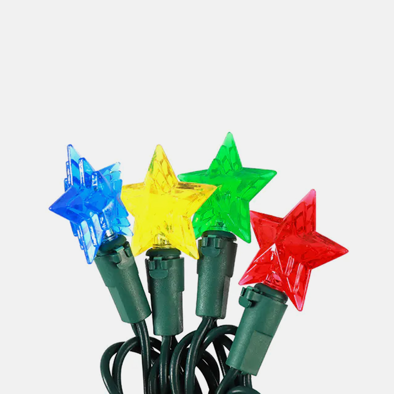 50颗星形LED灯套装