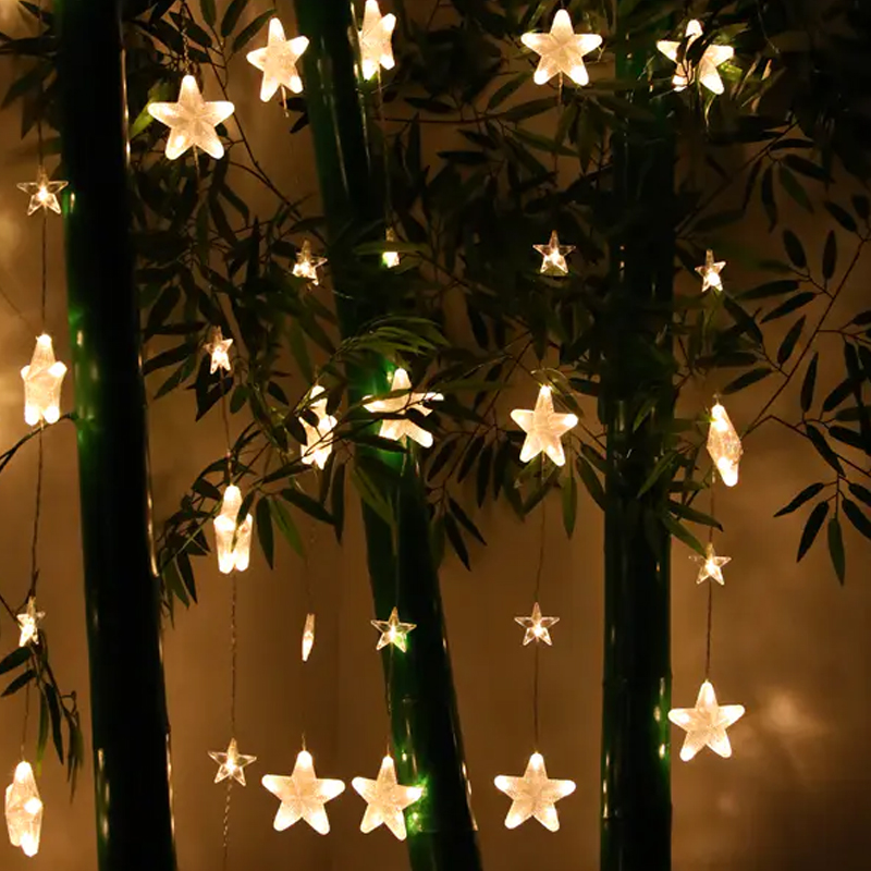 星形LED窗帘灯